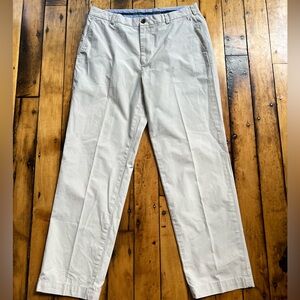 Brooks Brothers Men’s 36x34 (Fits 34x32) Clark Fit Chino Pants Supima Cotton Tan